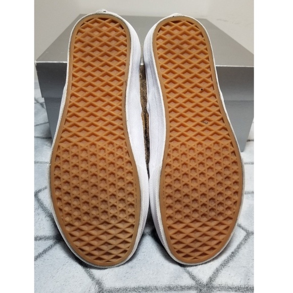 Vans X Ceremony Brown Wool Slip On Sz 8.5 supreme - Picture 7 of 7